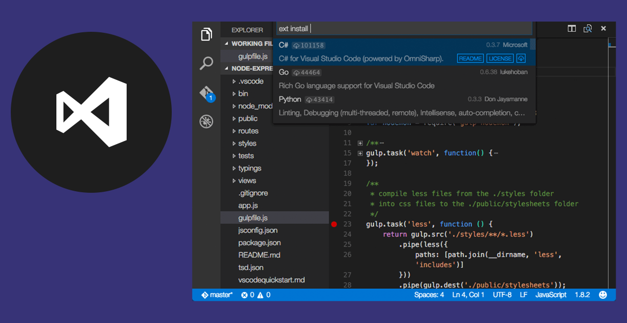 Visual Studio Code.